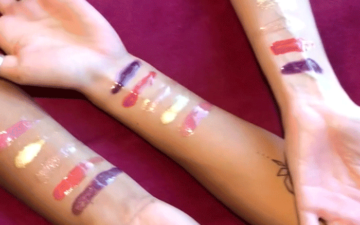 I KISSED A GEM AND I LIKED IT | GEMSTONE LIP GLOSS đź’‹đź’Ž | CRUSHXO